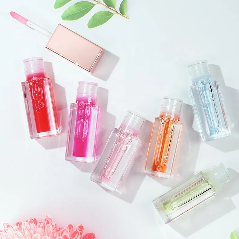 

Wholesale Vegan Plant Lip Gloss Private Label Deep Moisturizing Lip Gloss Oil