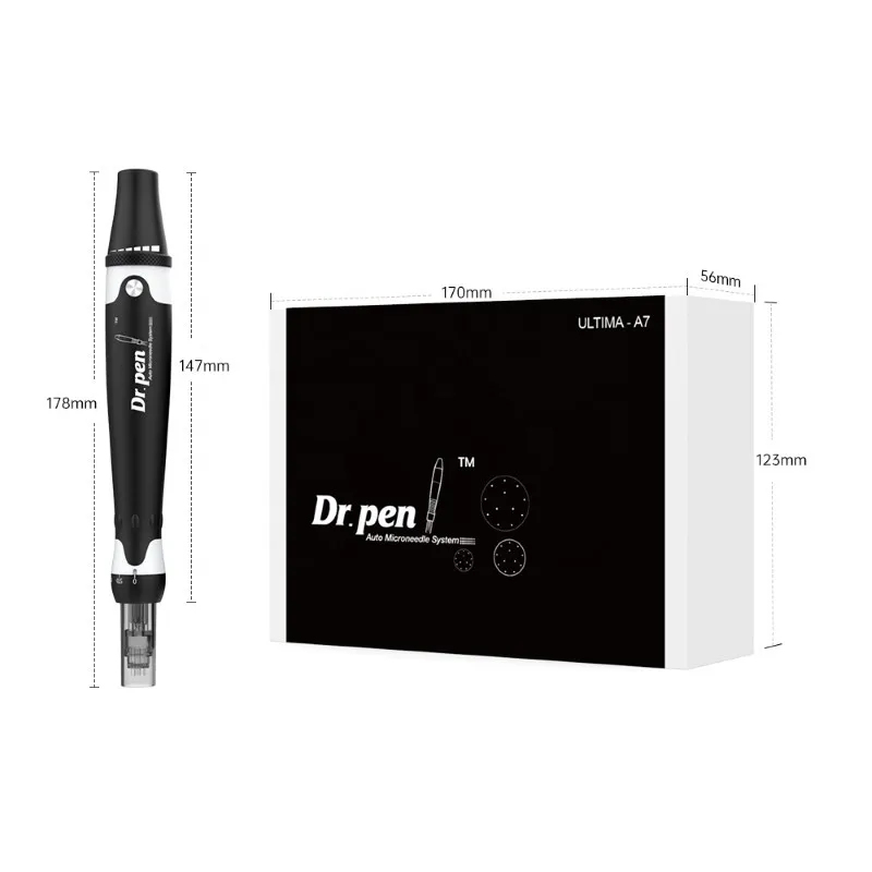 

Good Professional Dr Pen A7 Stunning Speed Control Microneedle Derma Pen For Skin Tightening Treatment, Silver