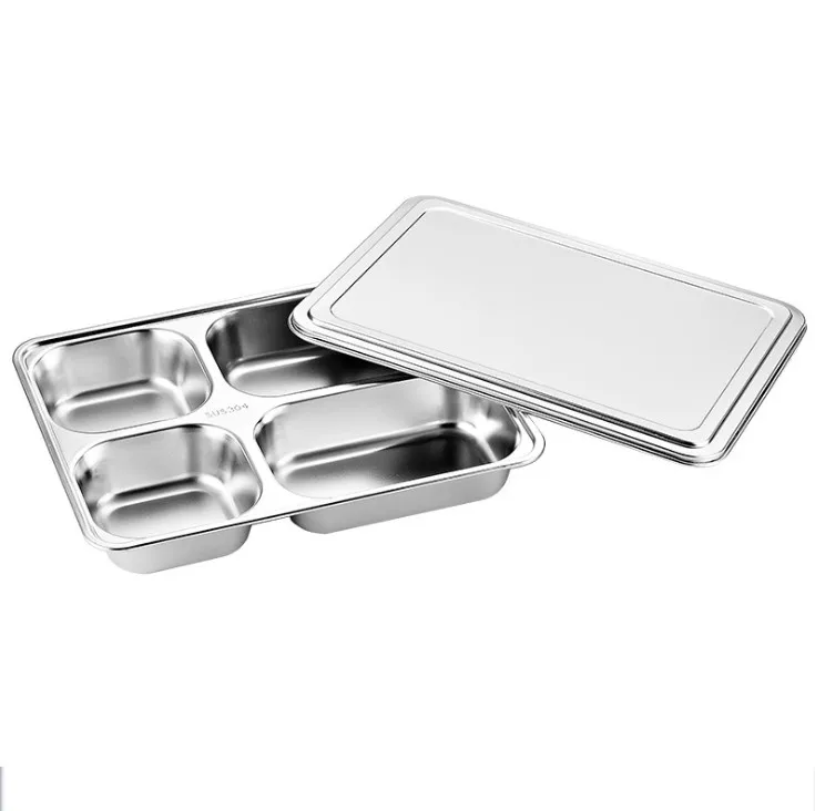 Sustainable Rectangle Recycled School Hospital Divided Stainless Steel ...