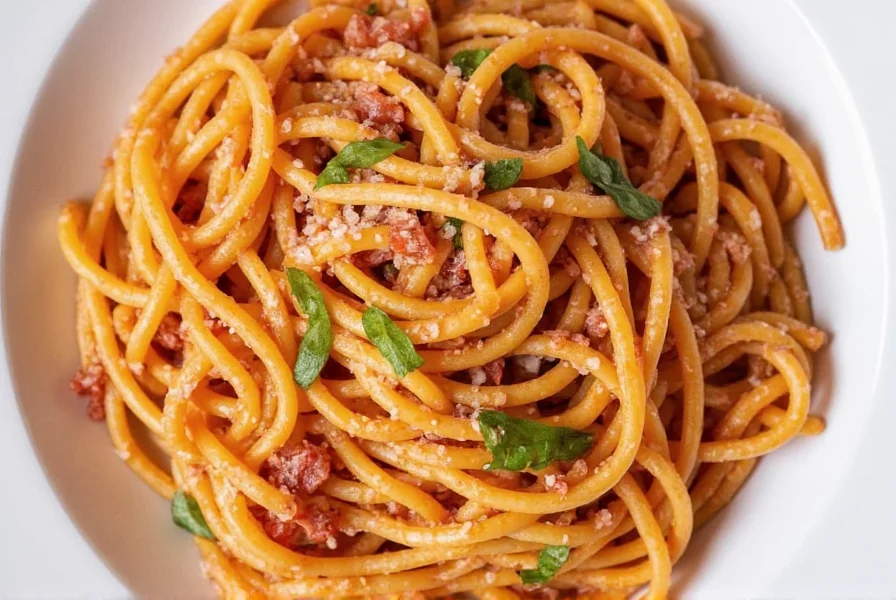 Soffritto cooking in a pot with wooden spoon