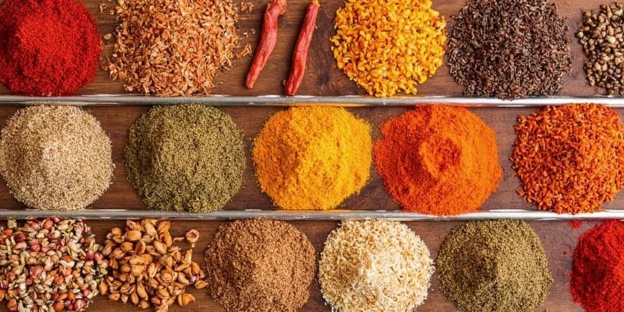 Meme showing burnt spices with funny caption