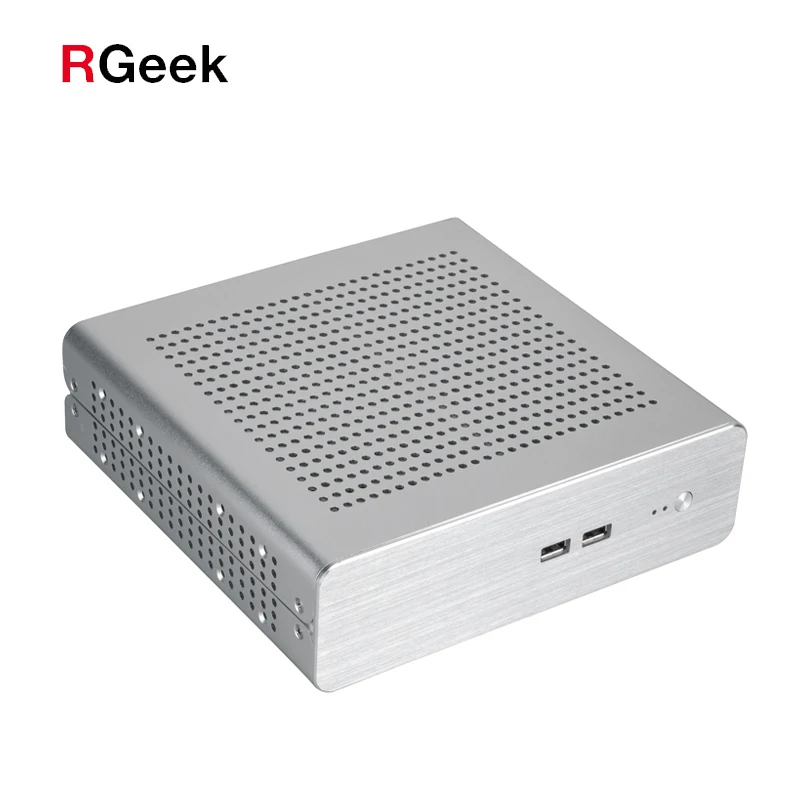 RGEEK 2024 New Arrive Mini ITX PC Case G60 Aluminum Alloy Mini PC Case  USB2.0 USB3.0 HTPC Chassis| Alibaba.com