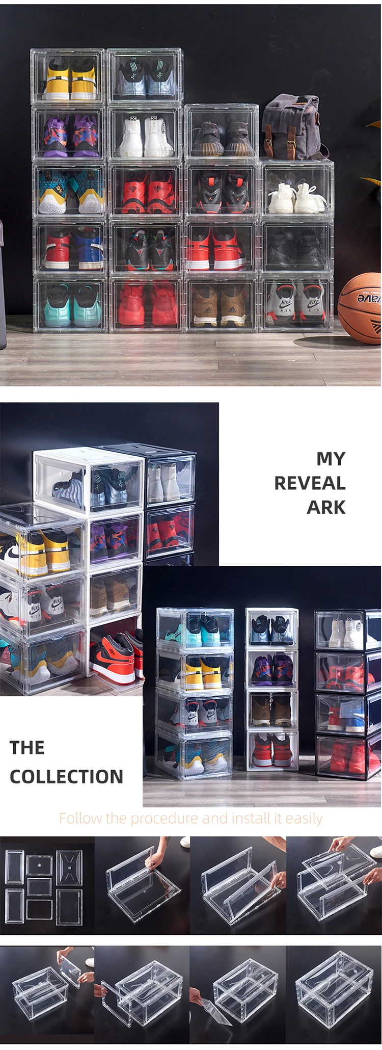 plastic under bed shoe storage on 2020 High Quality Iris Dust Proof Underbed Sliding Transparent Clear Acrylic Plastic Stackable Shoe Storage Box With Drawer Buy Plastic Shoe Box Drawers Clear Plastic Drawer Shoe Box Plastic Shoe Box Product On