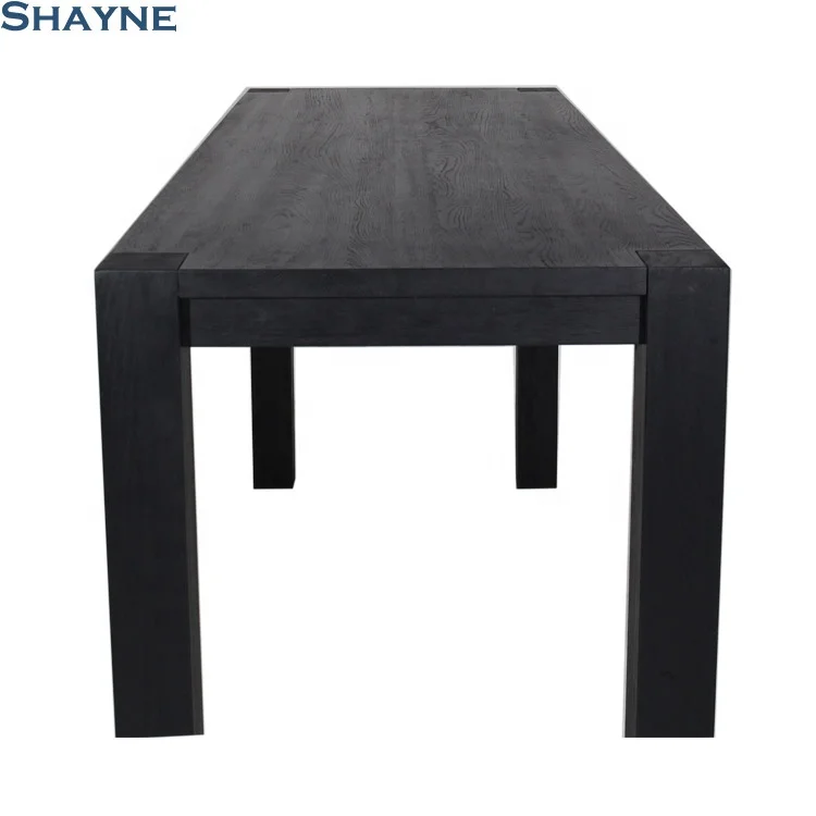 
Shayne ODM Furniture Factory Luxury High-end Customize Italian Style Antique Charcoal Black Coffee Tables Side Study Table 
