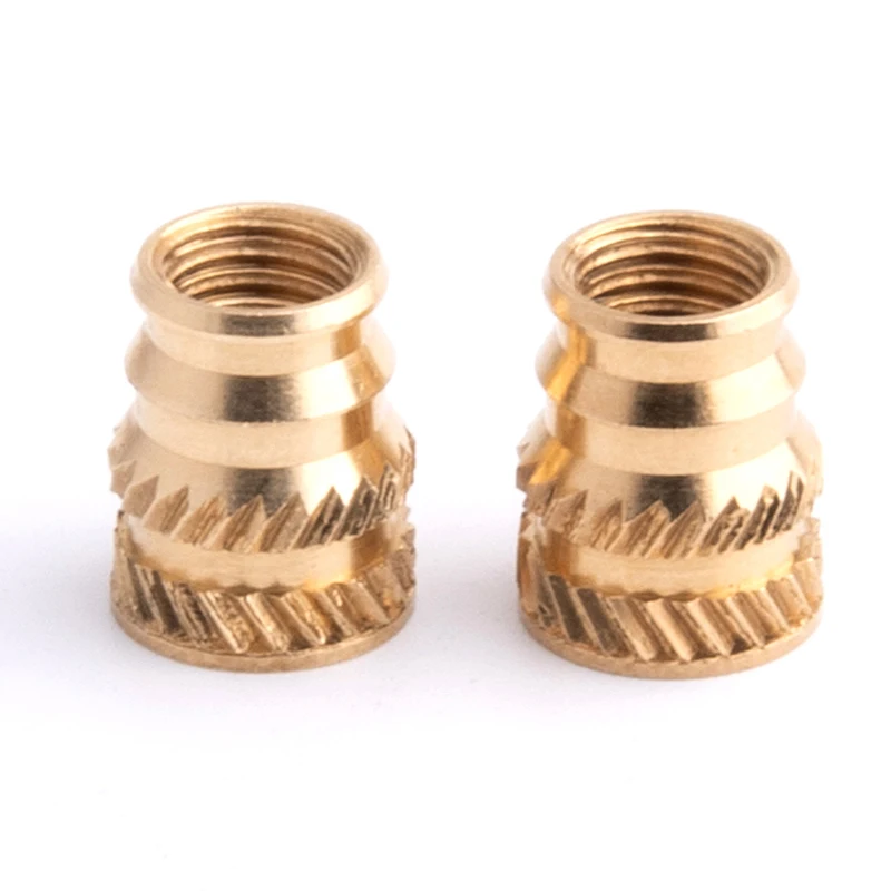 

Ultrasonic Plastic Embedded Insert IUB Hot Melt Knurled Copper Nut Internal Threaded Brass Nuts for Metric and Imperial