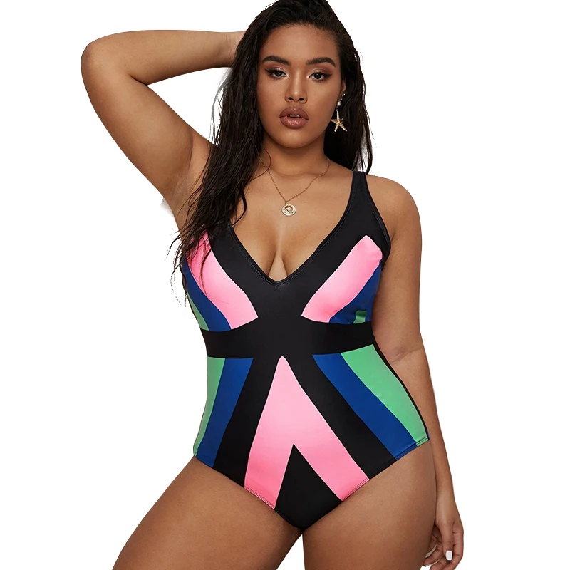 

2022 New Long Sleeve UV Protection Sports Monokini Swimsuit Sexy Surfing Printed Swimwear Bathing Suits One Piece Swimsuit Women, Picture showed