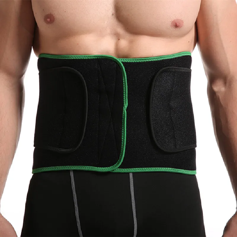 

Trimmer Belt Adjustable Weight Loss Wrap Sweat Workout Neoprene Back Belt Custom Women Slimming Waist Support Waist Trainer, Black