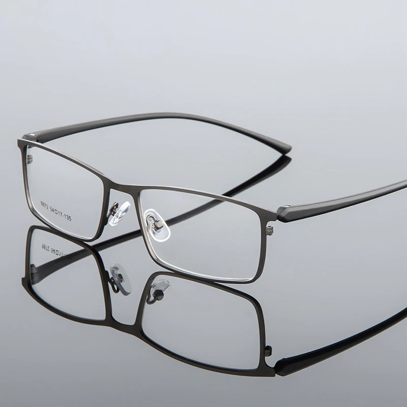 

PG0253 Wholesale New Styles Rectangle Eye Glasses Metal Optical Frames dropshipping