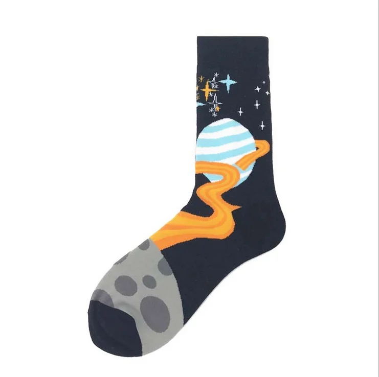 

Quick Delivery Ready Made Stylish Vintage Best Crew Cotton Socks Men