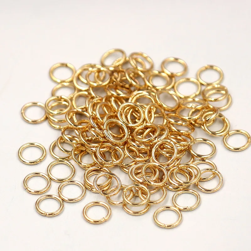 

Wholesale Bulk Closed Jump Rings for Jewelry Making Gold Filled Metal Jump Ring Maker Diy Accessories