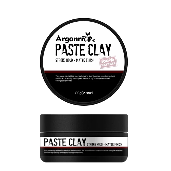 

Private Label Styling Set Hair Styling Product Pomade Paste Matt Clay Organic Hair Wax Mens Matte Hair Clay