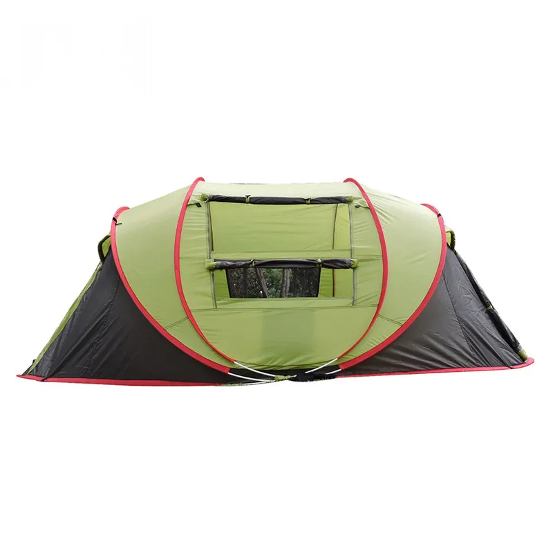 

outdoor camping pop up tent eco-friendly waterproof polyester oxford fabric one touch tent for 3-4 person 3 season, Customized