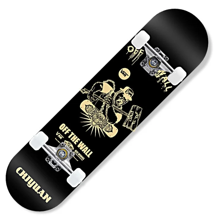 

Canadian Maple Material wheel skateboard for kids low price skate board, Picture