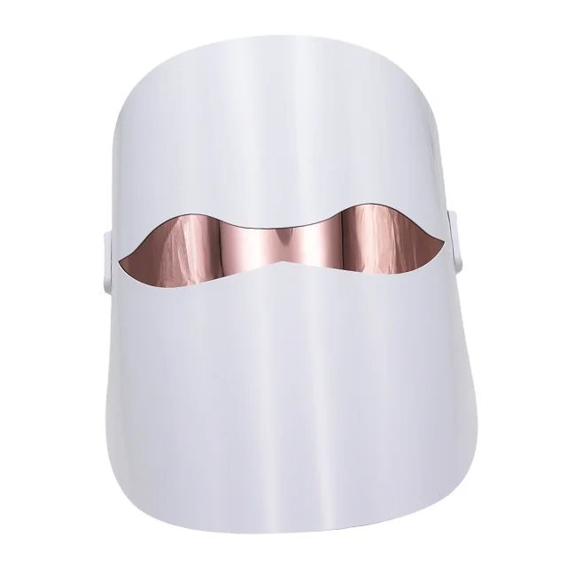 

2020 Skin Care Beauty 3 color with Neck LED Photon PDT Machine Light Therapy Facial Light Up LED Face mask, White