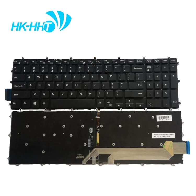 

New US laptop keyboard for Dell Inspiron 17-7786 keyboard backlit