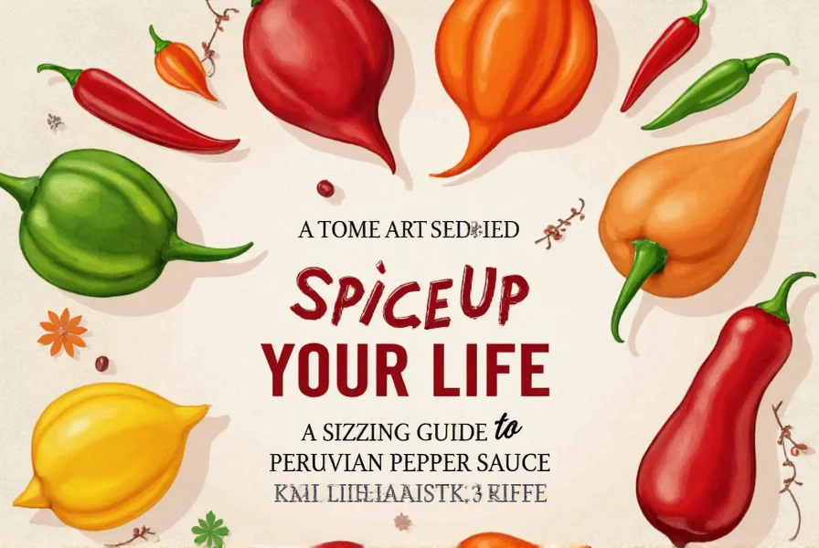 Homemade Peruvian pepper sauce