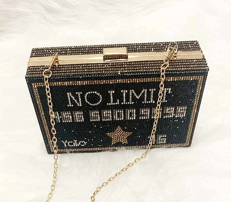 

2021 Crystal Star Clutch Luxury Design Diamond Evening Bags Dinner Purses Rhinestone Shoulder Handbag Party Bags