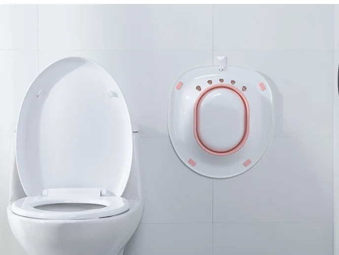 Ecofriendly Plastic Foldable Yoni Steam Seat With Flusher For Vaginal