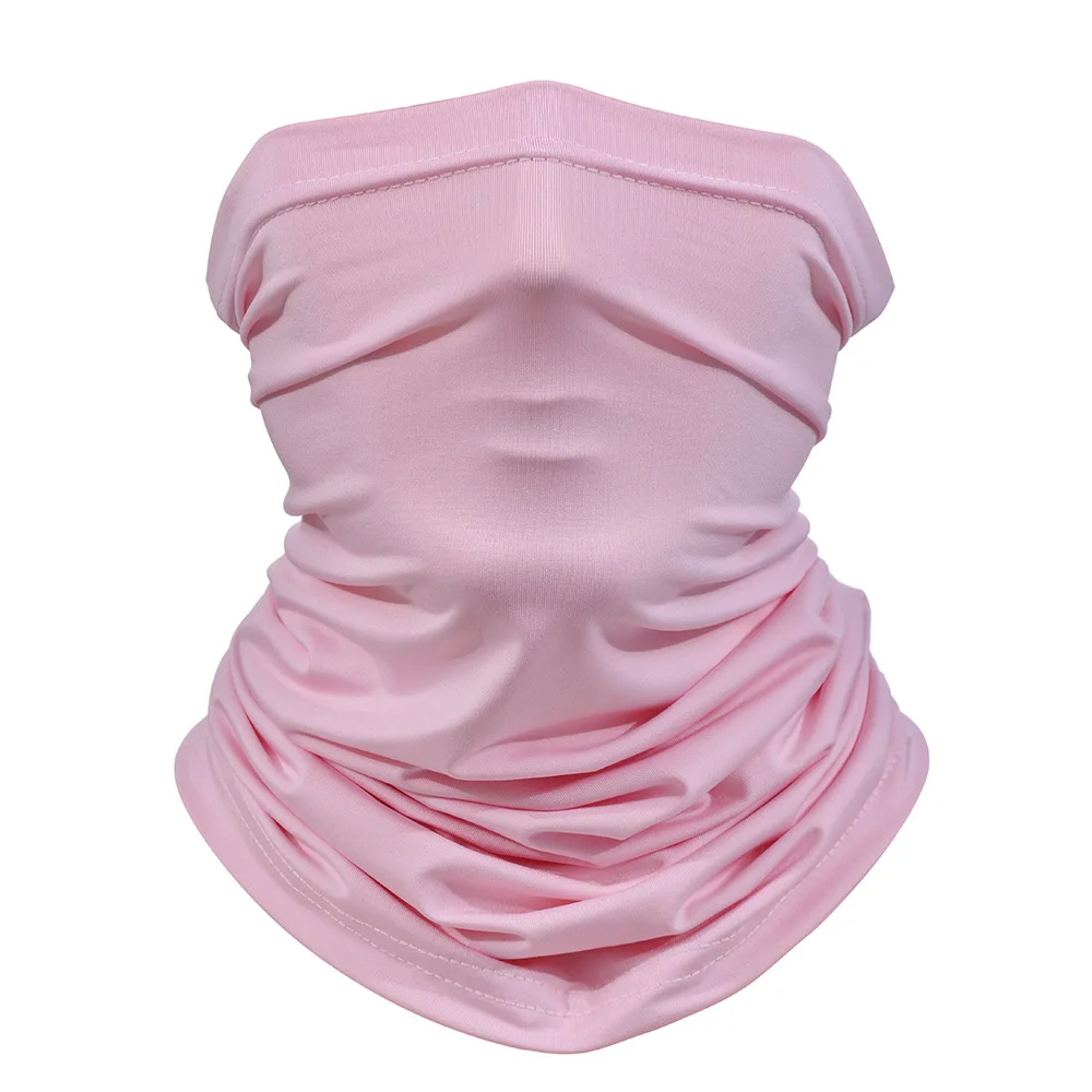 

High elastic fabric Ice silk face dust cool half neck warmer cycling outdoor sport face shield protect, Muliti colors