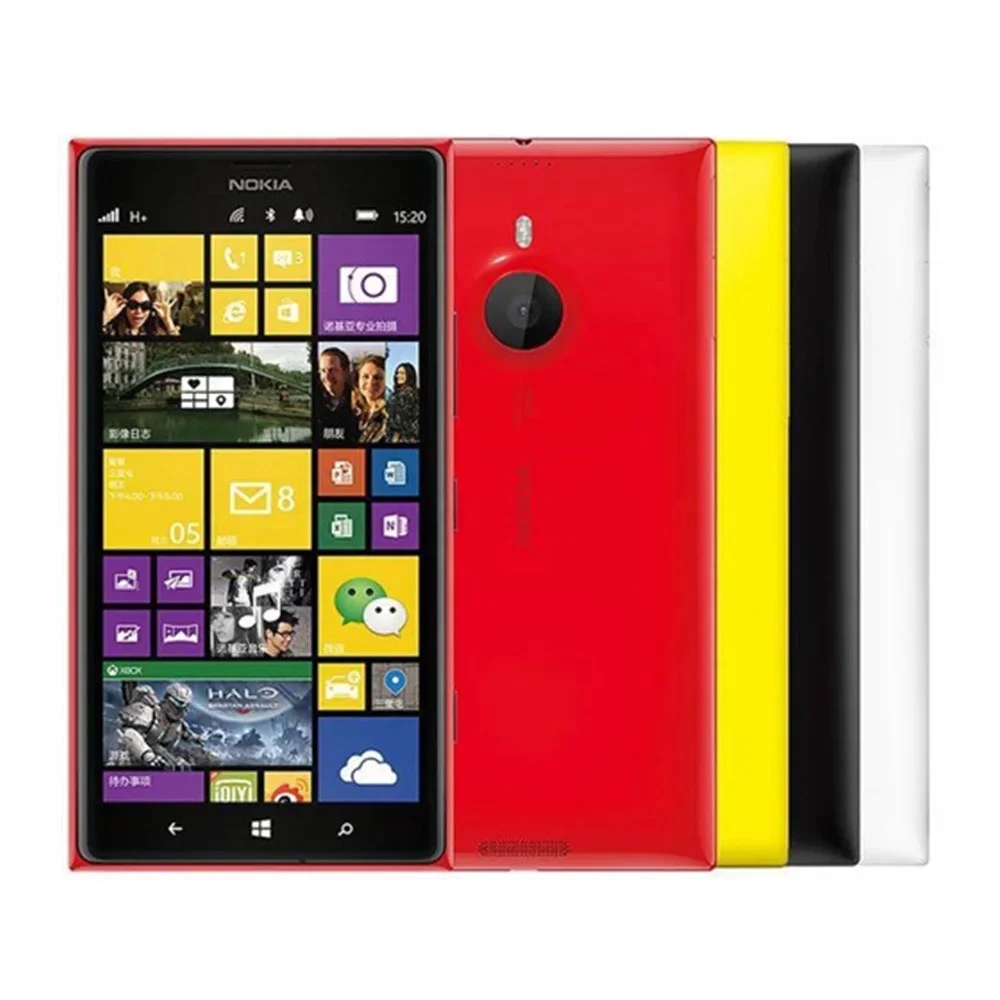 

For Nokia Lumia 1520 2GB 16GB 6.0" Windows 8 Quad Core 20MP NFC GPS 3G 4G moblie phones