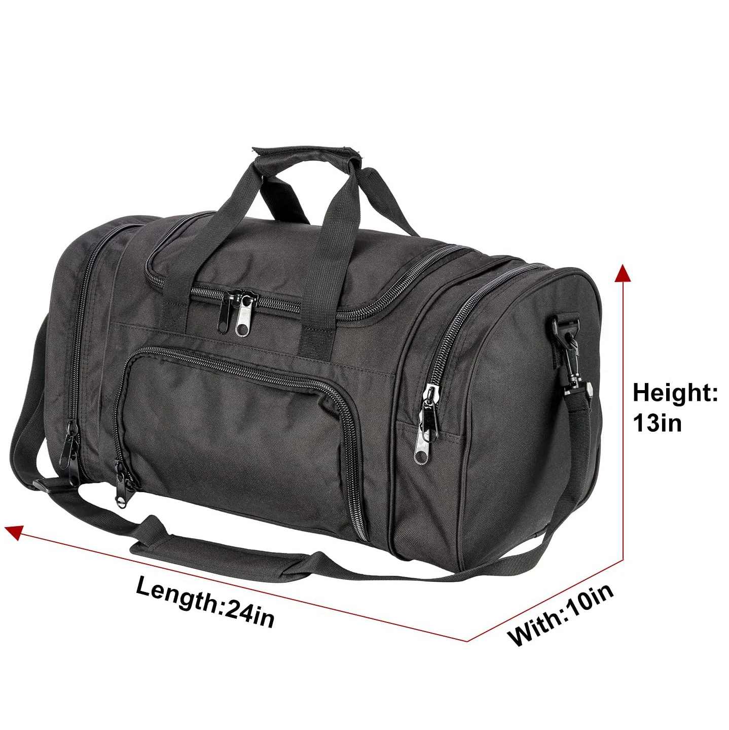 
Custom Fitness Duffle Bag Gym Travel Hiking Trekking Sports Duffle Bag with Shoes Compartment 