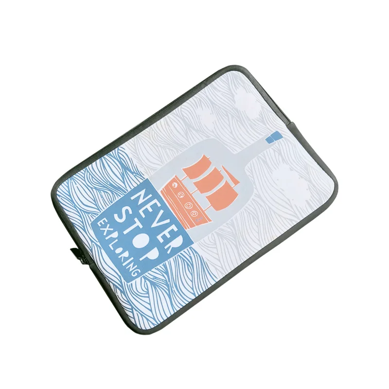 

Qualisub Personalized Neoprene Sublimation Laptop Bags 15 inch Thick Laptop Sleeve for sublimation Neoprene Laptop bag