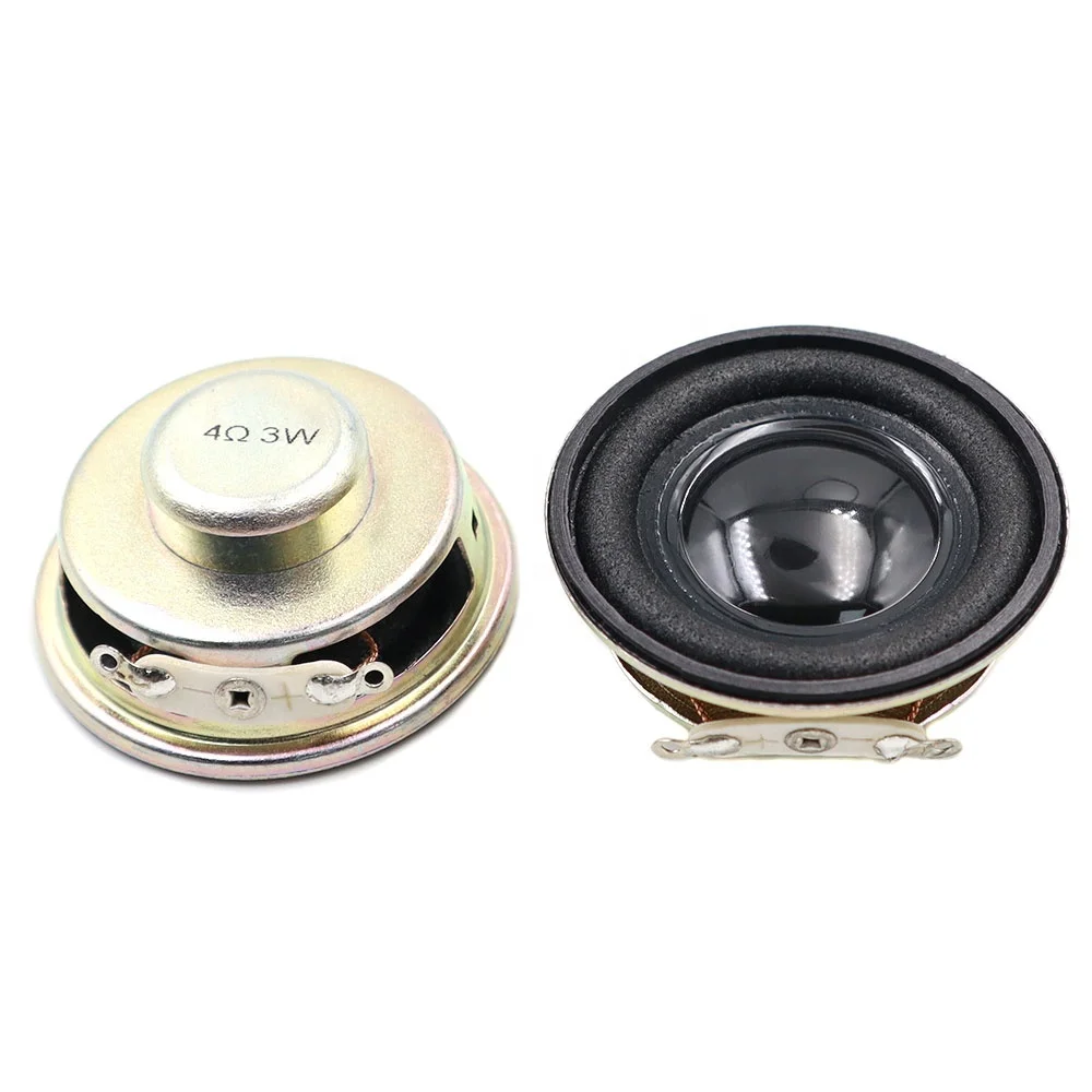 

40MM 4 ohm 3W Speaker Iron Shell Magnetic Speakers 40 MM 3 Watt Multimedia Speakers Acoustic Components For Advertising Machine