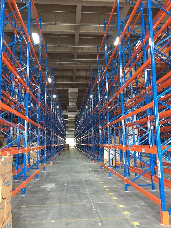 Powder Coating Q345B Heavy Duty Storage Racks Metal Tire Shelf