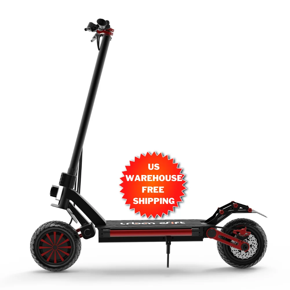 

US Free Shipping 2000w Dual Motor fast Off Road Electric Scooter for Adults Powerful Folding E Scooter Electric zero 10X Mantis