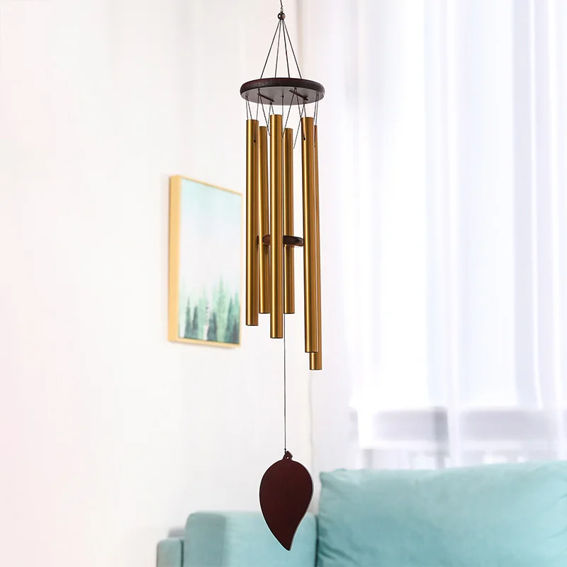 

Amazon hot selling wholesale garden ornament hanging metal wind chime bell