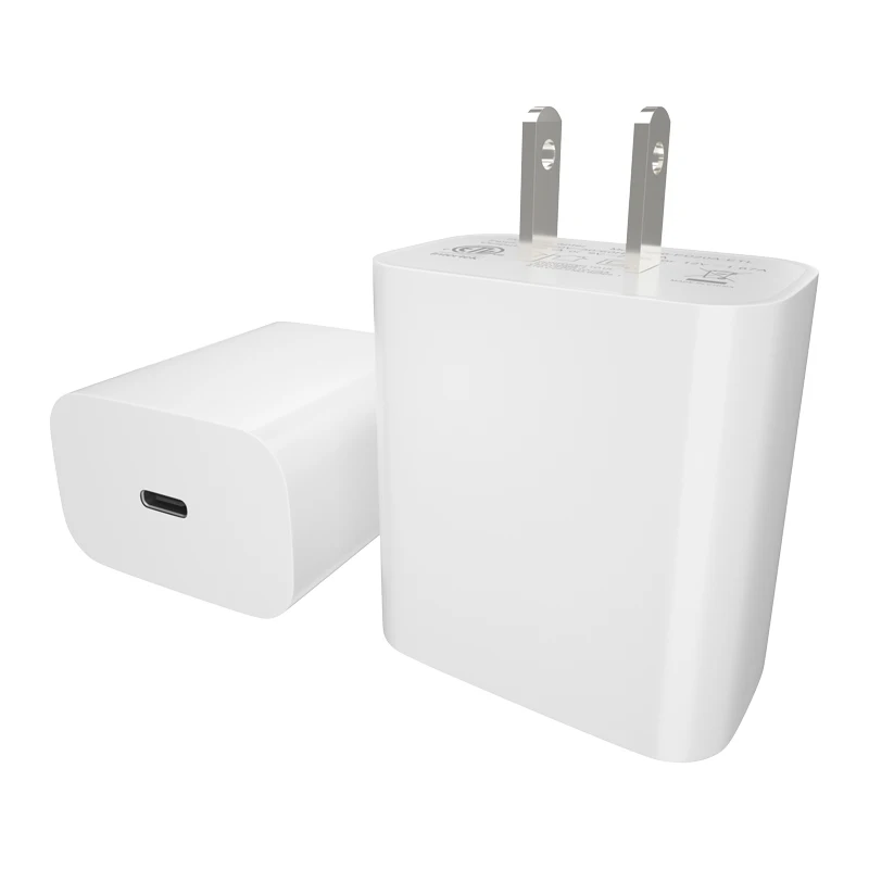 

Wholesale Single USB C PD 20W USB Fast Wall Charger for iPhone 12 11 Pro Power Adapter