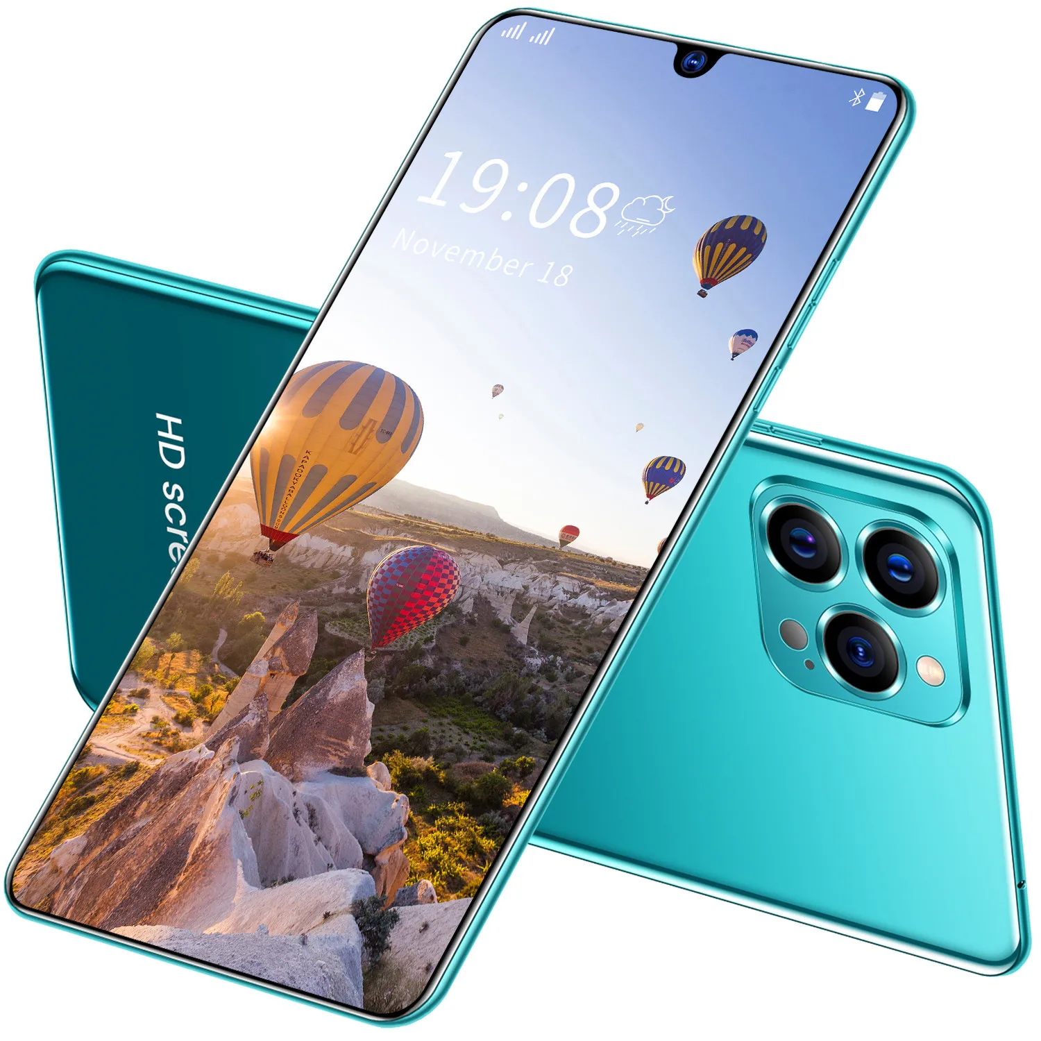 

2021 I12 New 4g/5g Dual Card Large Memory Touch Screen Android Smartphone