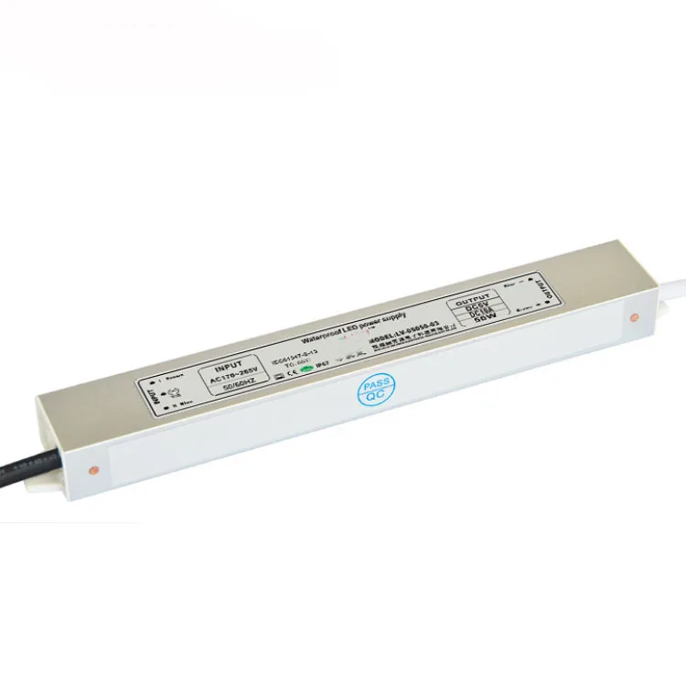 

waterproof ip67 220v av to 5v 6a 30W power supply, Silver