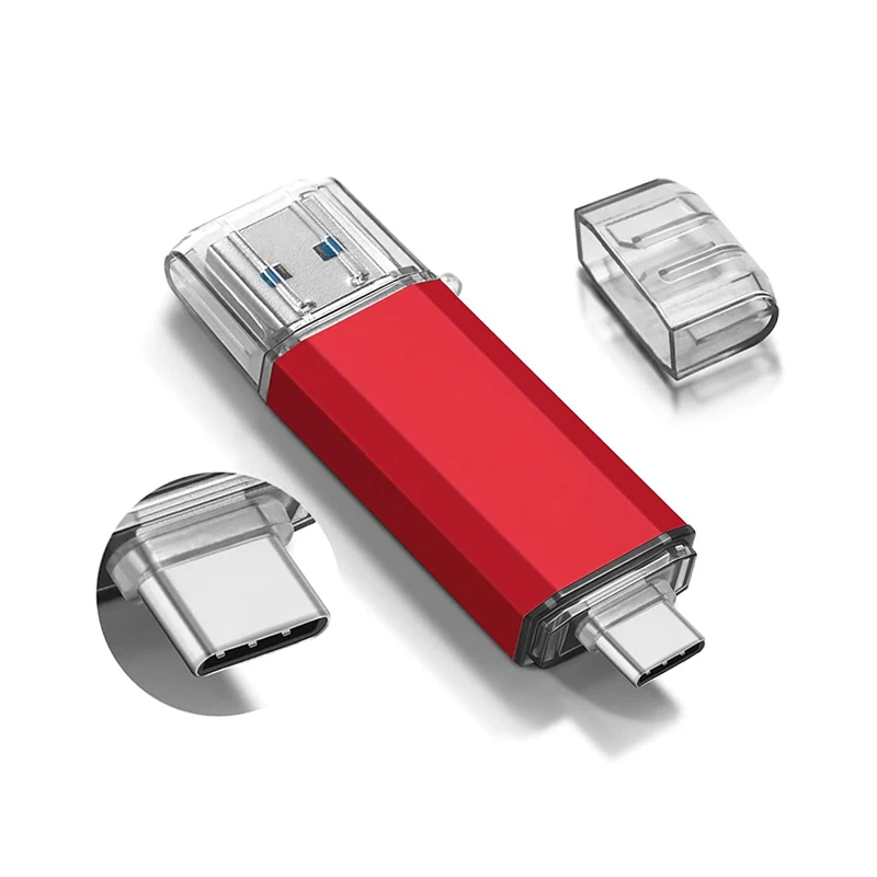

otg type c usb flash drive 3.0 2.0 for android phone 16gb 32gb 64gb 128gb usb memory stick for phone, Customized