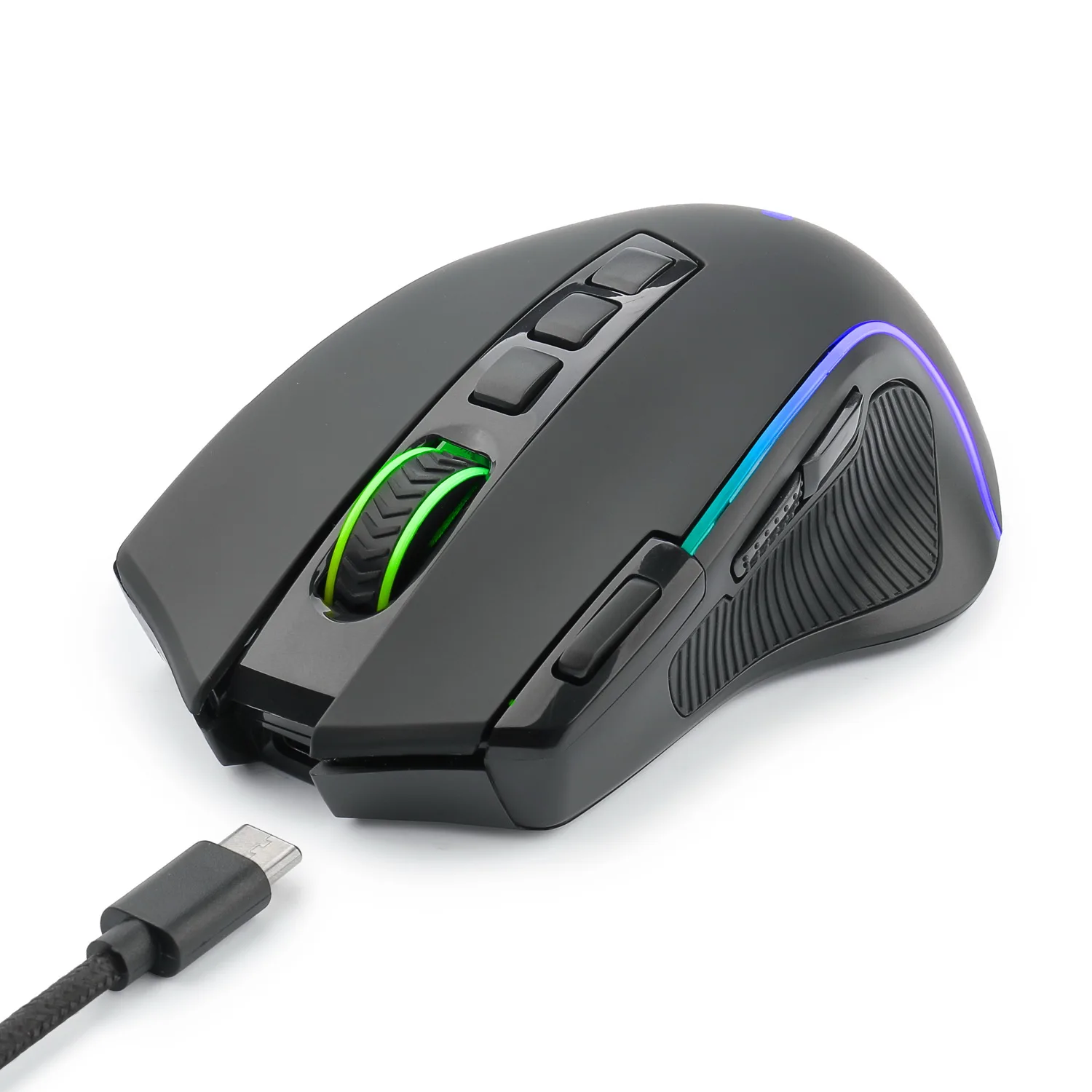 

Redragon Factory X-11TypeC USB RGB High DPI Programmable Gaming Mouse Computer Rat Gamer Mice