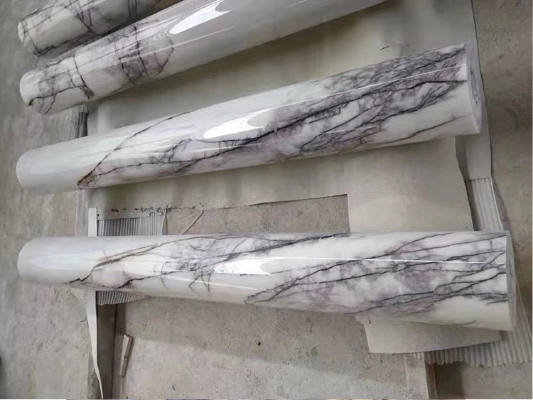 Turkey Milac Lilac Big Size Marble Slab Beautiful New York White Marble Slabs