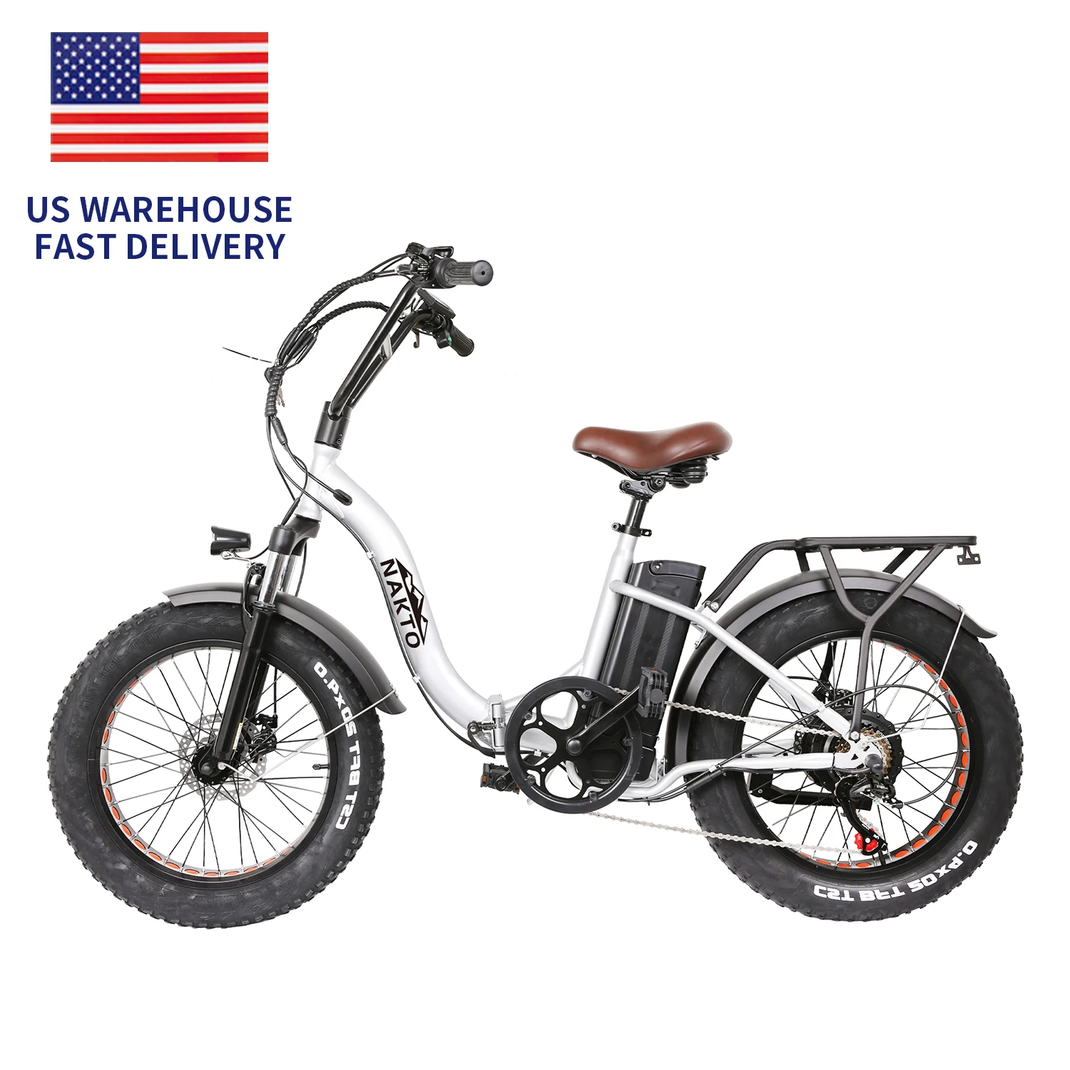 

US Warehouse snow 48v 500w 20*4 inch fat tire ebike electric bike /diss brake folding electric bike foldable electric bicycle