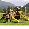 customized fine quality obstacle adventure outdoor wood playground equipment wooden playset