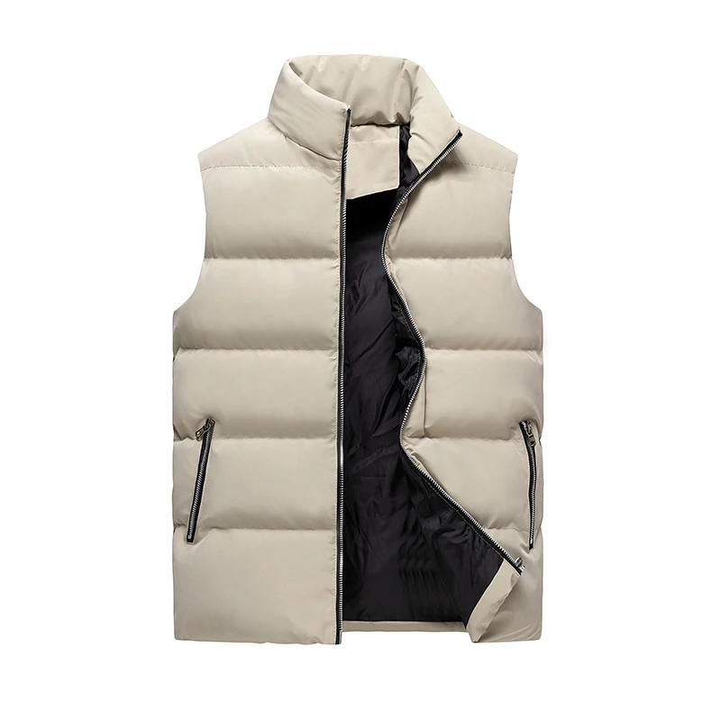 

Autumn Winter Sportswear Casual Warm Vest Men's Sleeveless Top Waistcoat Custom Vest, Customized color