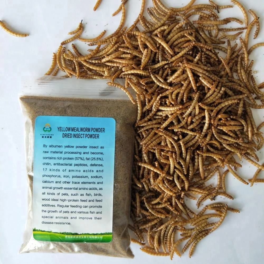 
100% nature dried mealworm powder fish meal animal feed livestock feed additive 