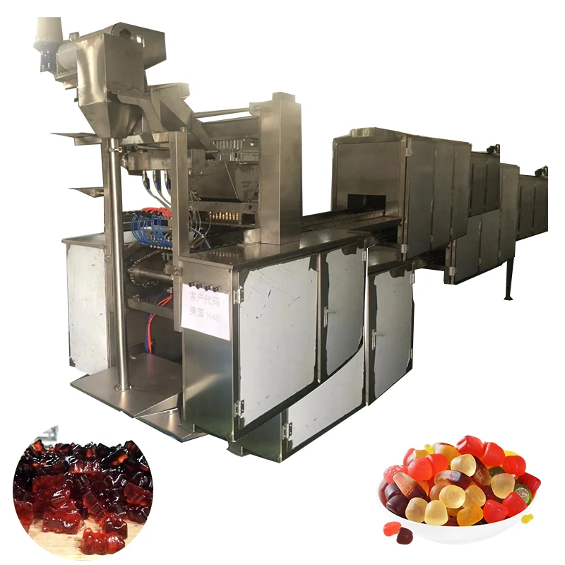 
Jelly Gummy Candy Bean Making Machine Depositing Production Line 