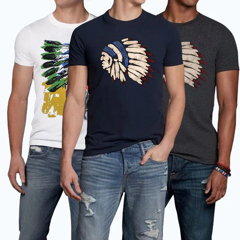 

Summer 2020 new men's T-shirts Large size men's T-shirts Men's short-sleeved T-shirts wholesale