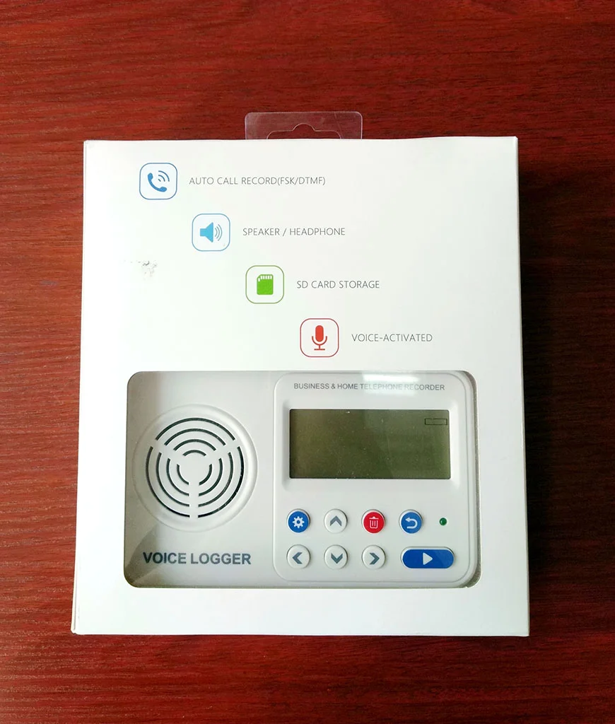 
DAR-5001 1 Port/Channel/Line Telephone recorder SD card voice logger 