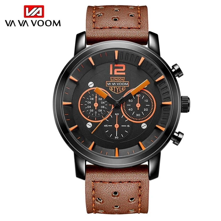 

VAVA VOOM 2073 Men Watches Fashion Wrist Watches Men Luxury Brand Men Military Sports Watches, 3 colors for you choose