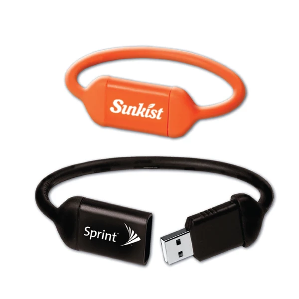 

Flash Drive Silicone Wristband USB Drive 64MB-128GB For USB2.0
