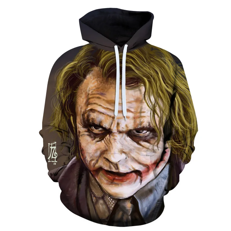 

Horror Clown series 3D printed Sublimate T-shirt sweater