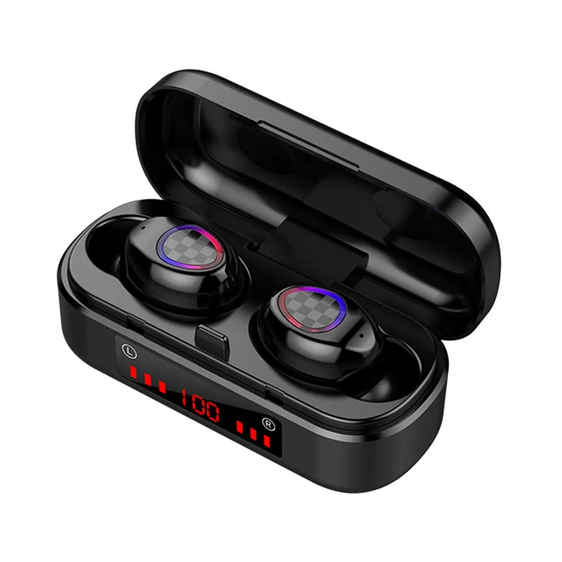 

Free Shipping 1 Sample OK IPX6 TWS Earphone 5.0 Touch Music Wireless Earphones Stereo Headphones Wireless Earbuds