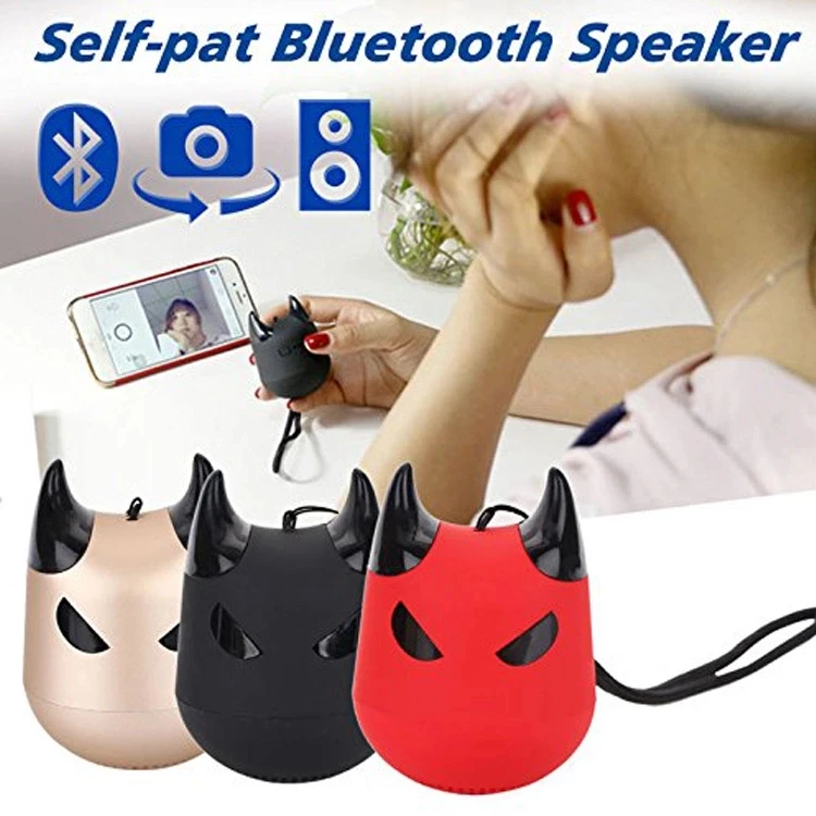 Little Devil Wireless Speaker Mini Portable EMO Speaker Soundbar Super Bass Boombox Sound - ANKUX.COM