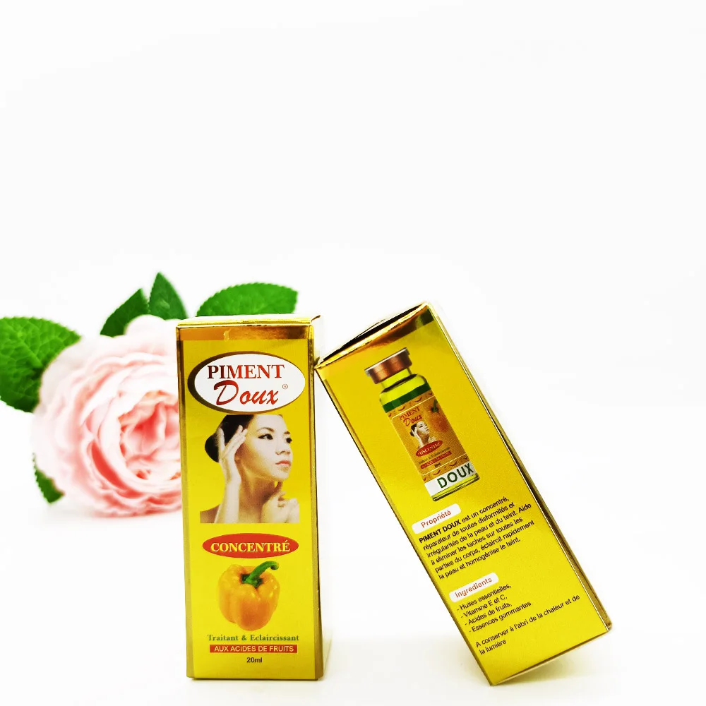 

Removing Dark Spot Repairing Skin Brightening Skin Care Piment Doux Serum Product With Vitamin E and C Fruit acids 20ML
