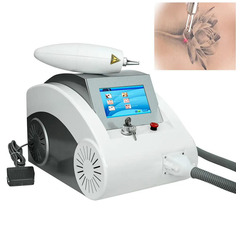 

500w high power pulsed nd yag laser cutter whiten machine Q Switch ND YAG Laser tattoo removal machine for beauty spa/beauty, White